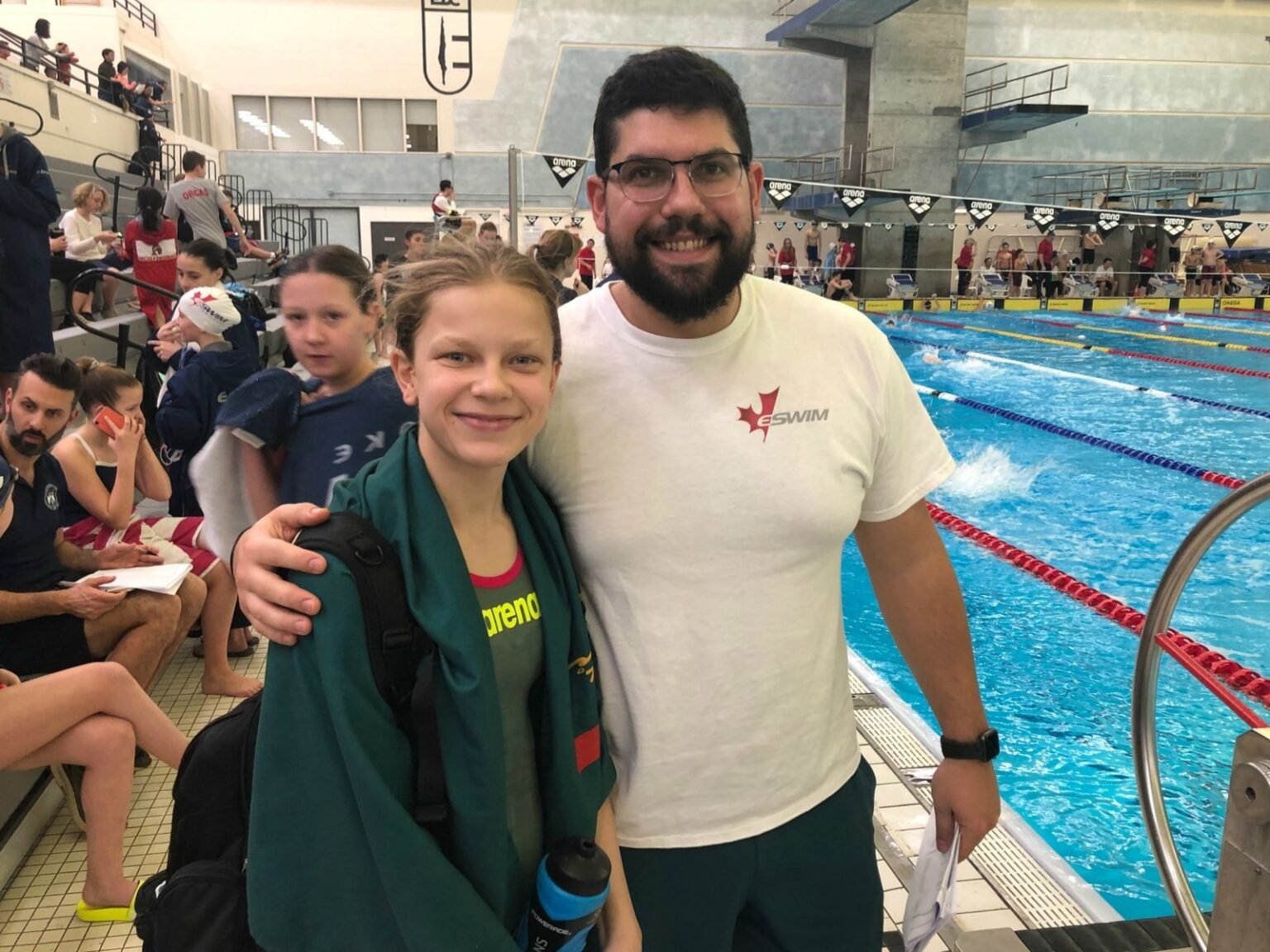 silvija statkevicius su treneriu