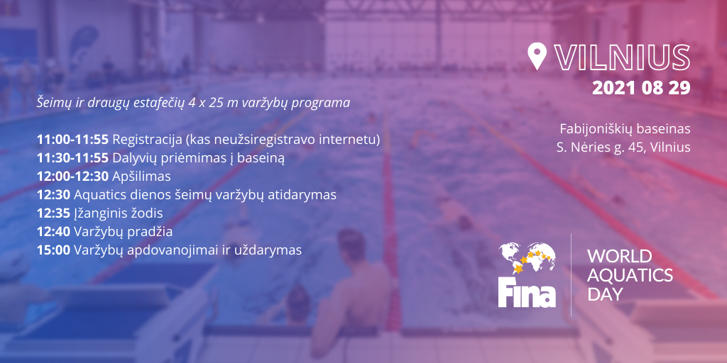 FINA WAD 2021 Vilnius2