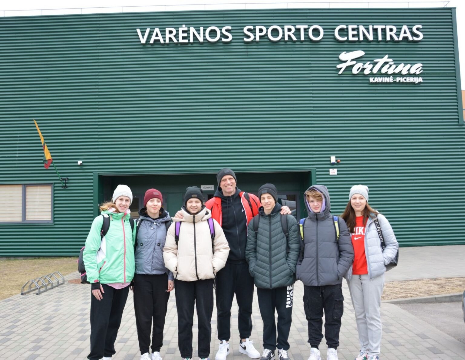 Ukrainos treneris Varėnos sporto centre