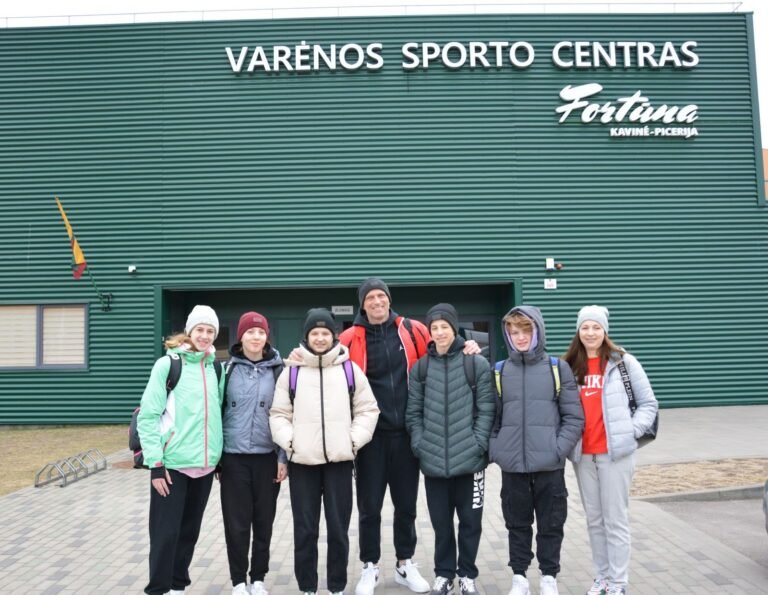 Ukrainos treneris Varėnos sporto centre