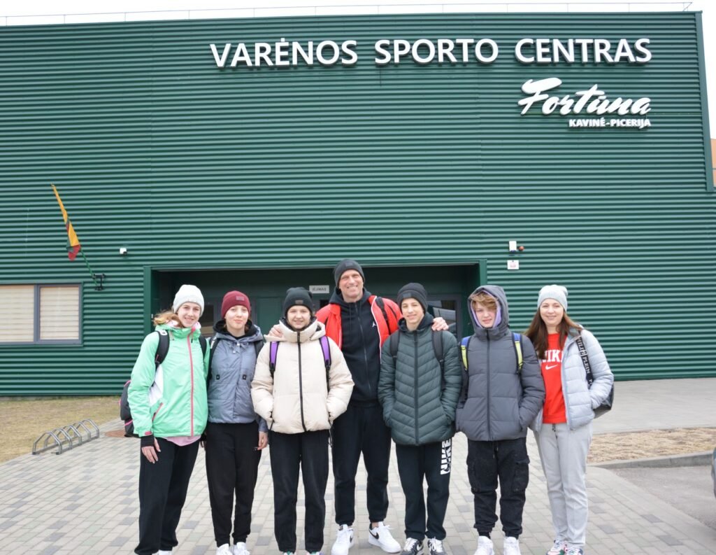Ukrainos treneris Varėnos sporto centre