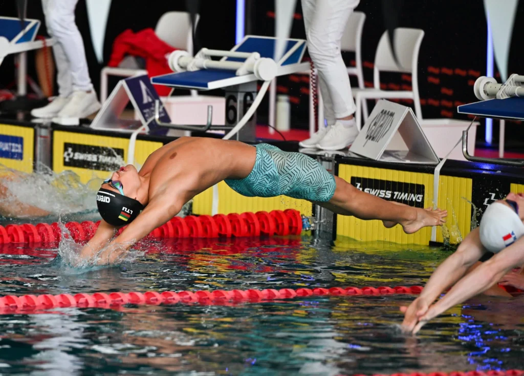 Dominik Grudinskij Europos jaunimo plaukimo čempionate 2026
