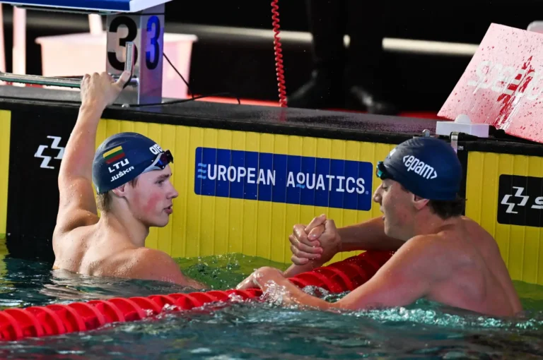 Tajus Juška Europos jaunimo plaukimo čempionate 2026